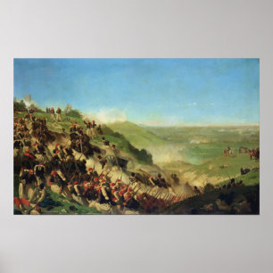 The Battle of Solferino, 24th June 1859 Poster