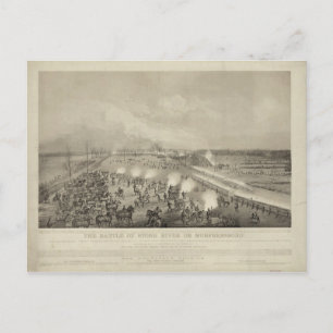 The Battle of Stone River or Murfreesboro' Postcard