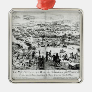The Battle of the Boyne, c.1690 Metal Tree Decoration