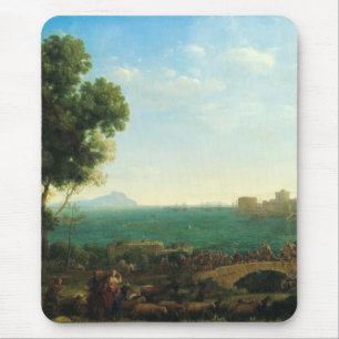 The Battle of the Milvian Bridge by Claude Lorrain Mouse Pad