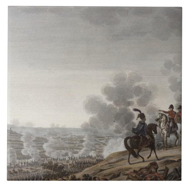 The Battle of the Moskva, 7 September 1812, engrav Tile (Front)