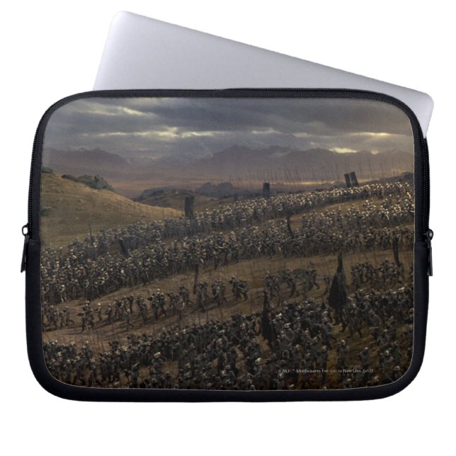 The Battle of the Pelennor Fields Laptop Sleeve (Front)