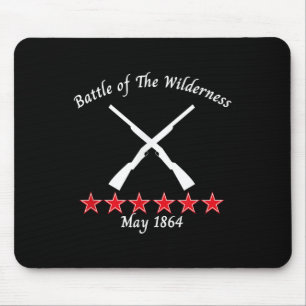 The Battle Of The Wilderness Virginia 1864 Civil B Mouse Pad