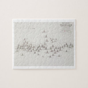 The Battle of Trafalgar, 21st October 1805, Positi Jigsaw Puzzle