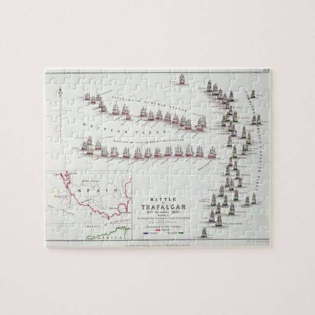 The Battle of Trafalgar, 21st October 1805, The Br Jigsaw Puzzle (Horizontal)