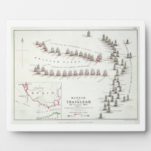 The Battle of Trafalgar, 21st October 1805, The Br Plaque
