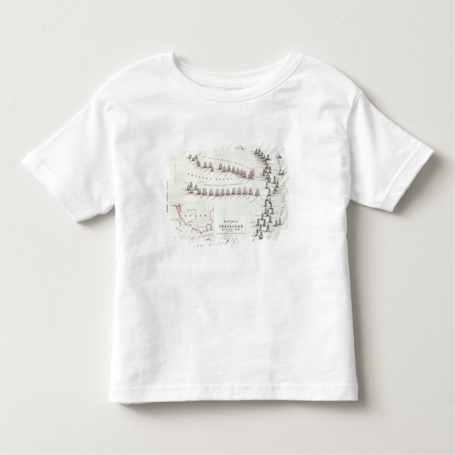 The Battle of Trafalgar, 21st October 1805, The Br Toddler T-Shirt (Front)