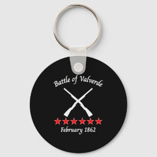 The Battle Of Valverde New Mexico 1862 Civil Battl Key Ring