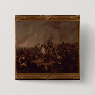 The Battle of Waterloo 15 Cm Square Badge