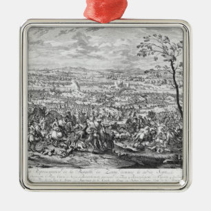The Battle of Zenta, 1697 Metal Tree Decoration