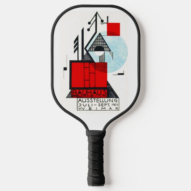 "The Bauhaus 1923" Pickleball Paddle (Front)