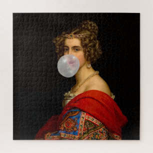 The Bavarian Beauty and the Bubble Gum Jigsaw Puzzle