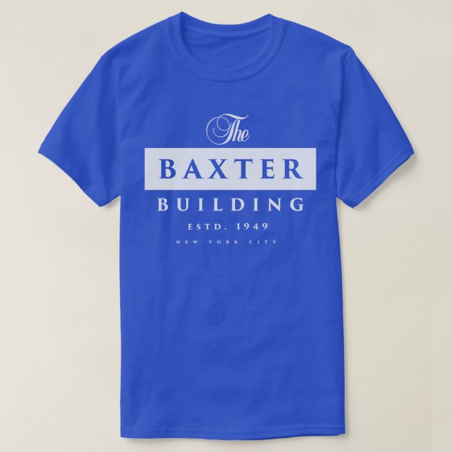 The Baxter Building T-Shirt (Design Front)