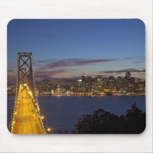 The Bay Bridge from Treasure Island 2 Mouse Pad