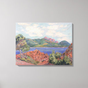 The Bay of Agay, c.1905 (oil on canvas) Canvas Print