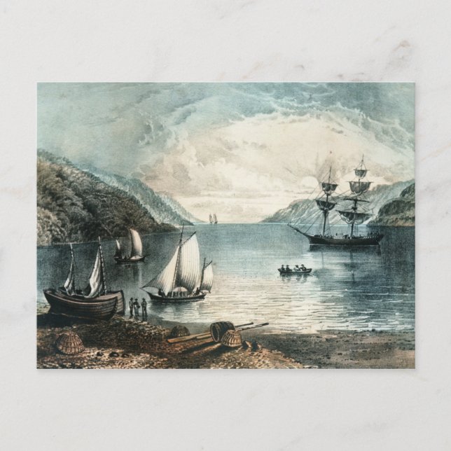 The Bay of Annapolis, c.1880 Postcard (Front)