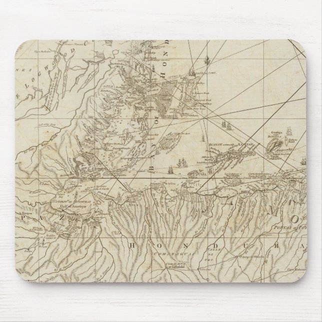 The Bay of Honduras Mouse Pad (Front)