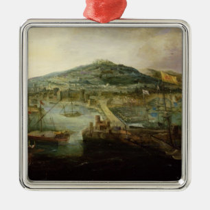 The Bay of Naples Metal Tree Decoration
