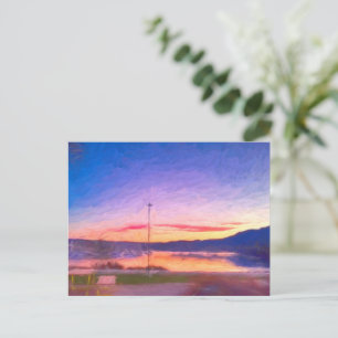 The Bay Sunset Postcard