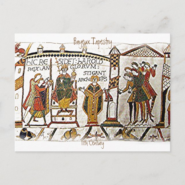 The Bayeux Tapestry -a2  -  Postcard (Front)