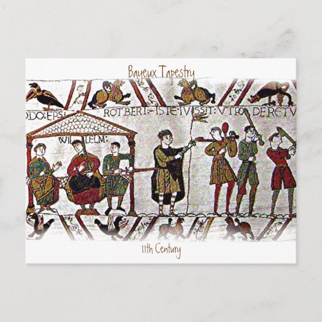 The Bayeux Tapestry a3 Postcard (Front)