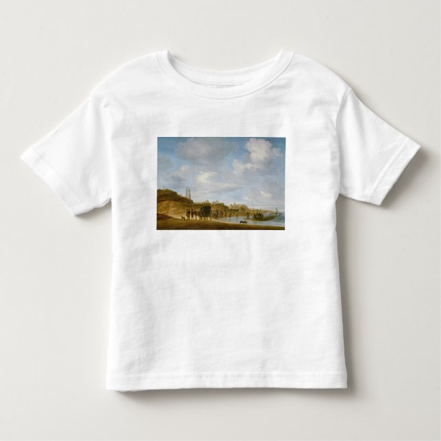 The Beach at Egmond-an-Zee Toddler T-Shirt (Front)