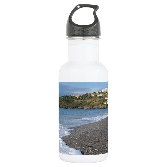 The Beach At Scalea 532 Ml Water Bottle (Front)