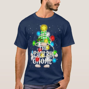 The Beach Bum Gnome Christmas Matching Family Shir T-Shirt