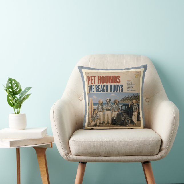 The Beach Buoys Album: a parody Cushion (Chair)