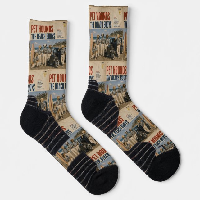 The Beach Buoys Album: a parody Socks (Right)