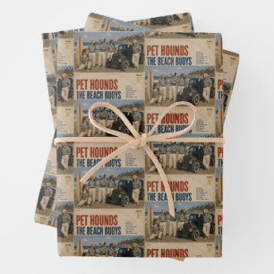 The Beach Buoys Album: a parody Wrapping Paper Sheet