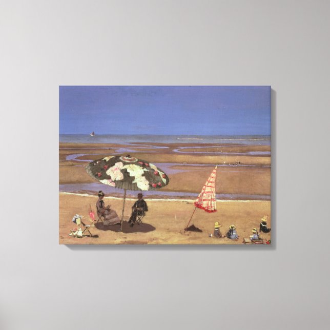 The Beach Canvas Print (Front)