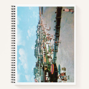 The Beach, Cape May NJ, Vintage Notebook