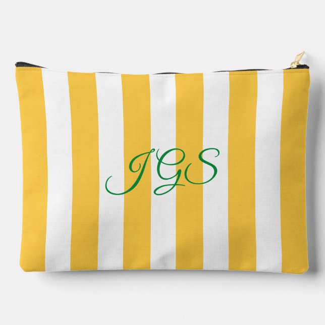 The Beach Club Crest - JGS - Custom Design Accessory Pouch (Back)