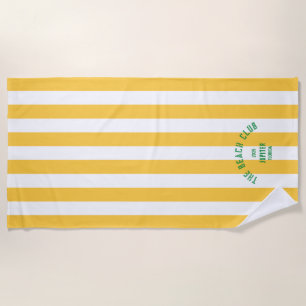 The Beach Club -Jupiter Florida - Custom Design Beach Towel