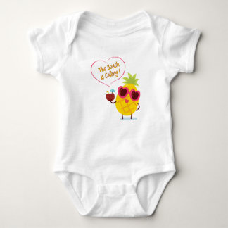 The Beach Is Calling Baby Bodysuit