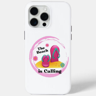 the beach is calling iPhone 15 pro max case