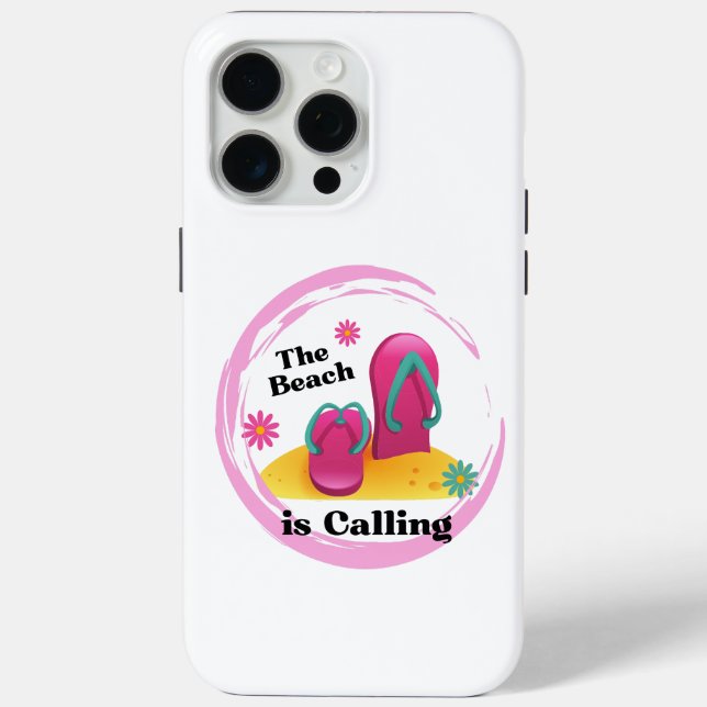 the beach is calling Case-Mate iPhone case (Back)