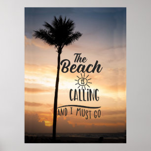 The Beach is Calling Poster