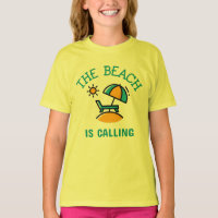 The Beach Is Calling Simplistic Beach Scene