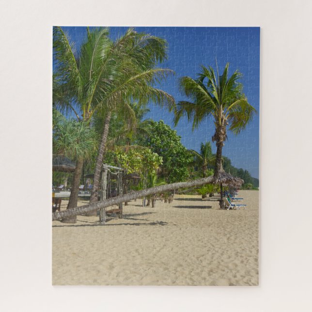 The Beach, Kho Ko Khao, Phang Nga Postcard Jigsaw Puzzle (Vertical)