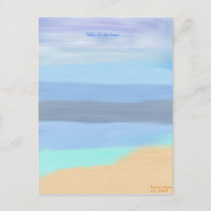 The Beach Postcard