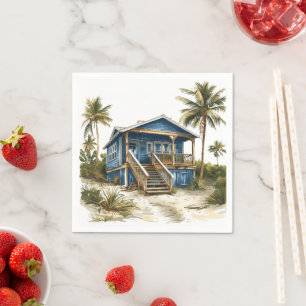 The Beach Shack - Home at the Beach Napkin