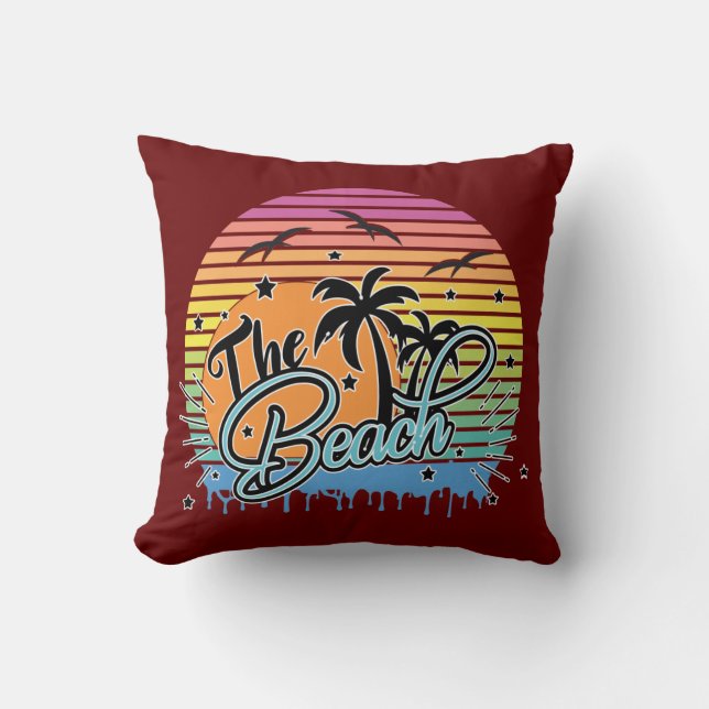 The Beach, Summer 2023 Cushion (Front)