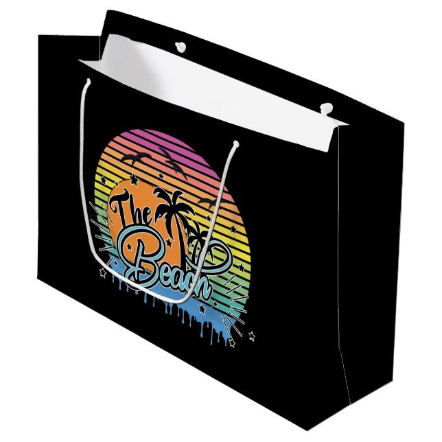 The Beach, Summer 2023 Large Gift Bag (Front Angled)
