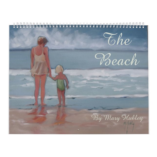 The Beach Surf Sand Sun Calendar (Cover)