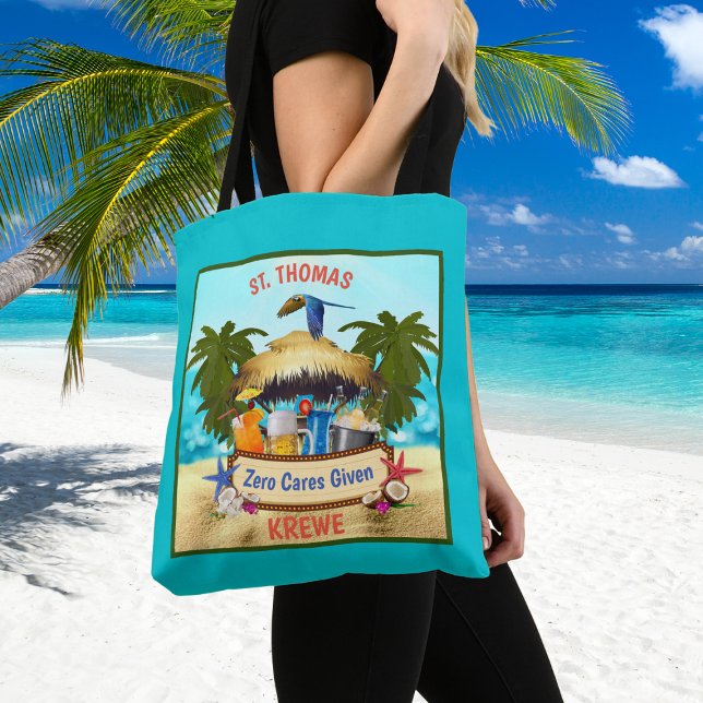 The Beach Tiki Bar Custom Tote Bag (Creator Uploaded)