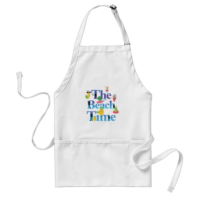 The Beach Time Standard Apron (Front)