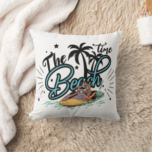 The Beach Time, Surfing On Beach Cushion