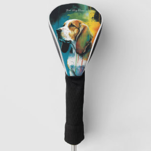 The Beagle Dog - Composition 004 Golf Head Cover